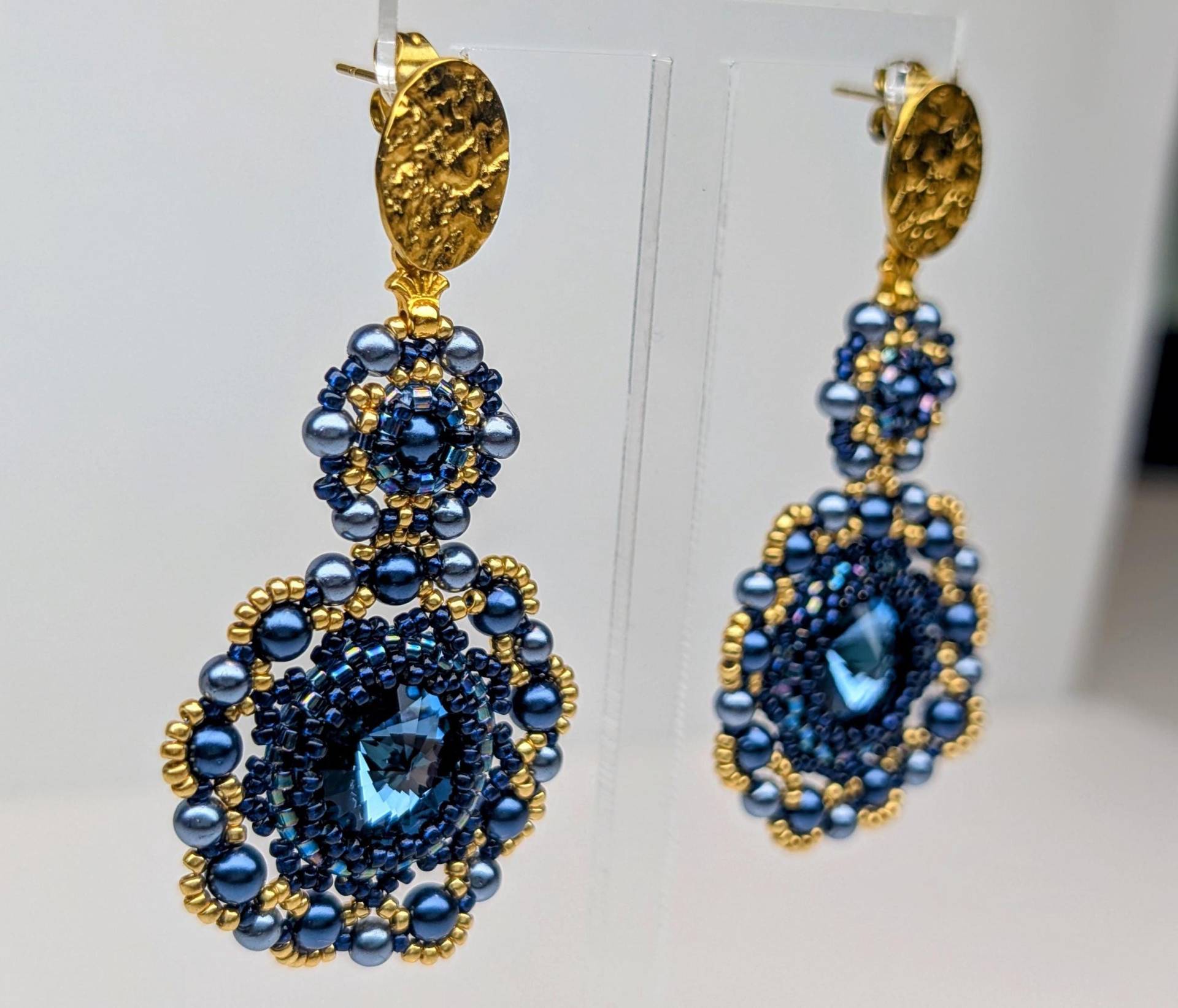 Große Perlen-Ohrringe - Handgemacht Mit Swarovski Perlen Für Besondere Anlässe Große Perlen-Ohrringe - Handgemacht Mit Swarovski Perlen Für Besondere Anlässe von MyPearlsRock
