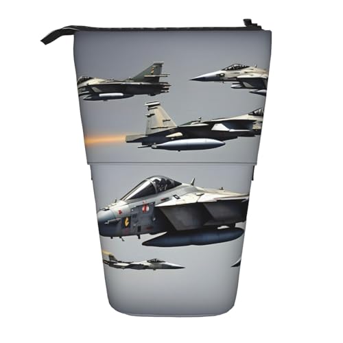 Flugzeug Kämpfer Jets Druck Stehen Federmäppchen Teleskop Bleistift Tasche Pop Up Bleistift Beutel Stift Beutel Make-up Kosmetik Tasche Flugzeug Kämpfer Jets Druck Stehen Federmäppchen Teleskop Bleistift Tasche Pop Up Bleistift Beutel Stift Beutel Make-up Kosmetik Tasche von MyPiky