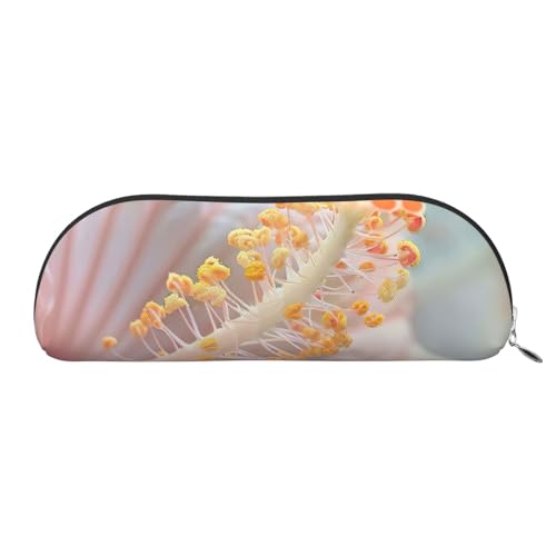 Kosmetiktasche mit Blumendruck für Damen, Make-up-Tasche, Reise-Aufbewahrungstasche, Kulturbeutel, Federmäppchen, Blume, Einheitsgröße von MyPiky