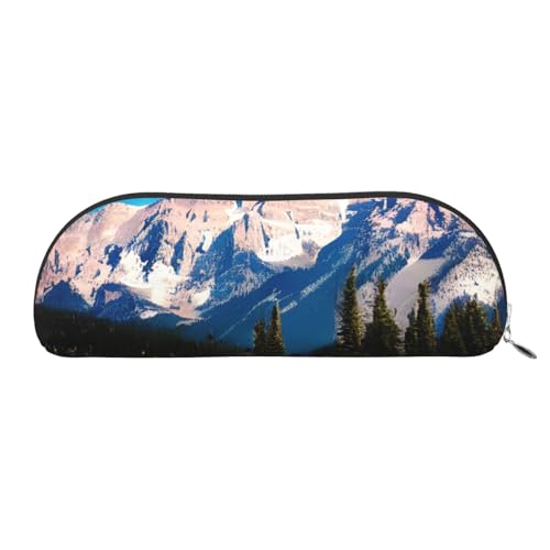 Kosmetiktasche mit Rosenblüten für Damen, Make-up-Tasche, Reise-Aufbewahrungstasche, Kulturbeutel, Federmäppchen, Rocky Mountains, Einheitsgröße von MyPiky
