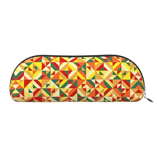 MyPiky Kosmetiktasche mit geometrischem Aufdruck, für Damen, Make-up-Tasche, Reise-Aufbewahrungstasche, Kulturbeutel, Federmäppchen, Geometrisch, Einheitsgröße von MyPiky