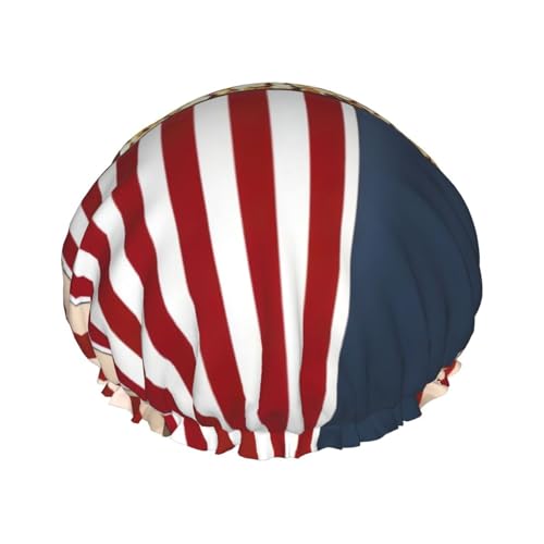 Popcorn Print Duschhaube, Elastische Und Wiederverwendbare Badewanne Haarhut Für Lange Haare, Große Wasserdichte Dusche Motorhaube, Für Frauen Männer Kinder von MyPiky