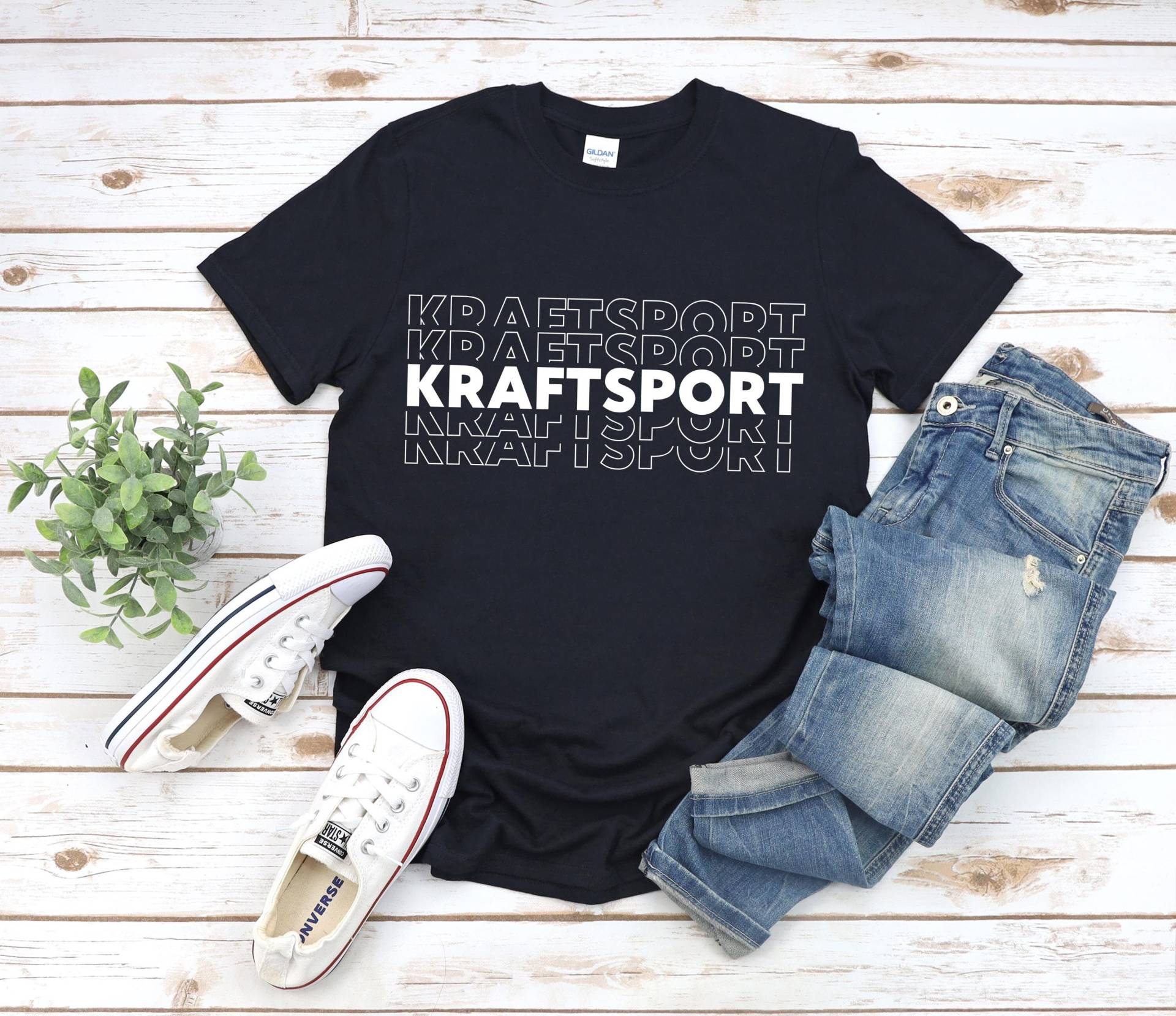 Kraftsport T-Shirt, Geschenk Für Kraftsportler, Fitness Pumpen, Workout Weihnachtsgeschenk, Trainingsshirt von MyPrintedGifts