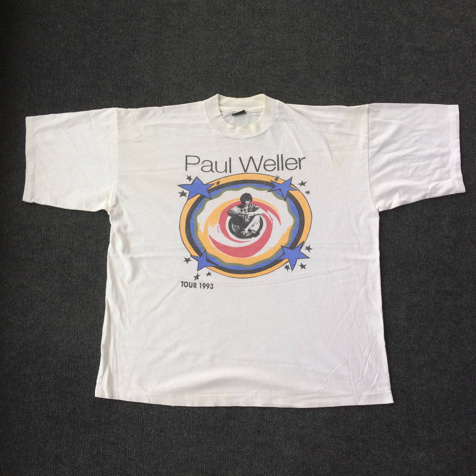 Jahrgang Paul Weller 90Er Jahre Tour 1993 Promo Original T Shirt von MySTREET86