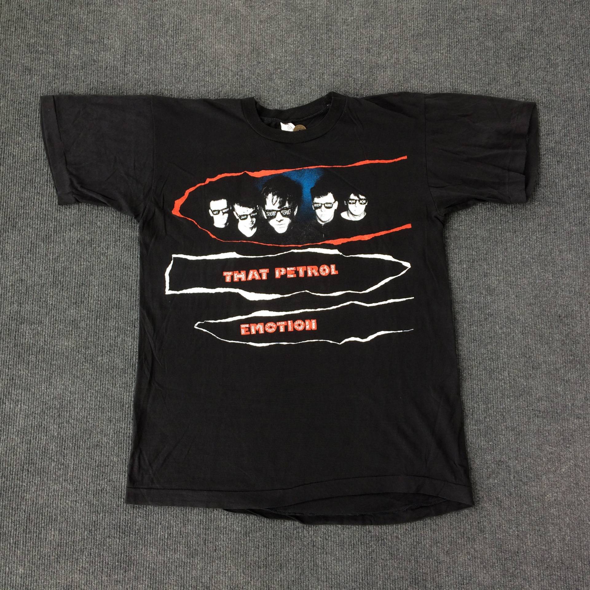 Vintage, Dass Petrol Emotion 80Er Jahre Seltene T Shirt von MySTREET86
