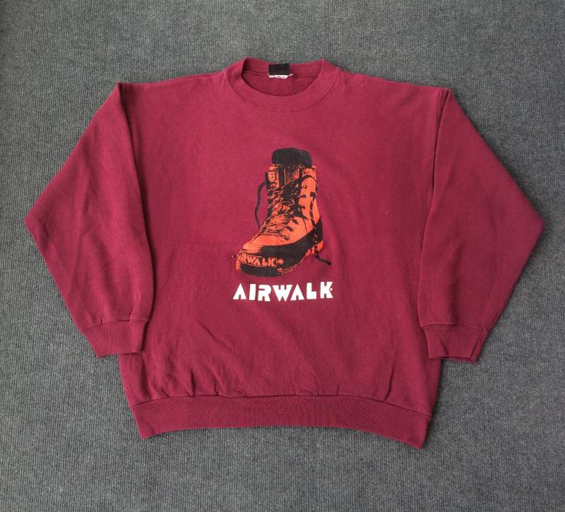 Vintage Airwalk Spellout Großes Logo 90Er Jahre Skateboard Seltene Sweatshirt von MySTREET86