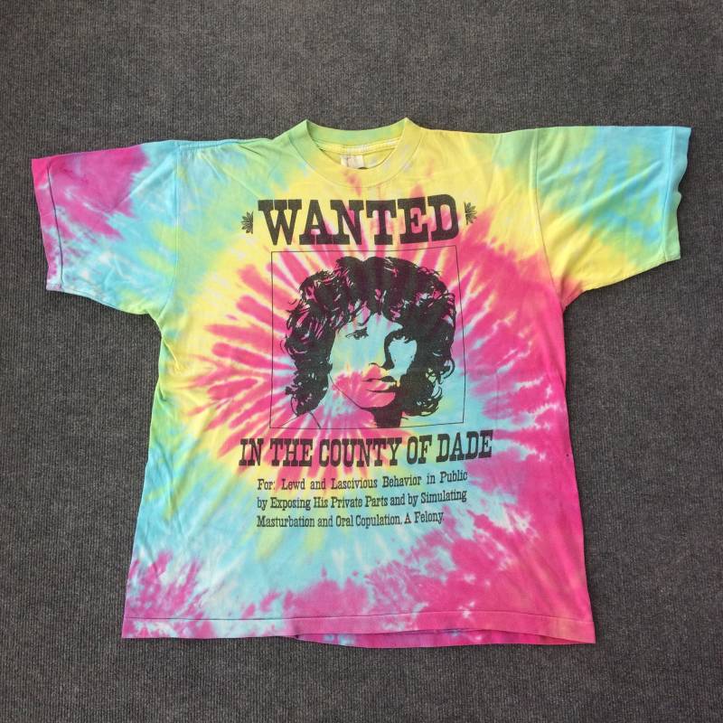 Vintage Die Türen Jim Morrison Wollte Krawatte Farbstoff Seltene T-Shirt von MySTREET86