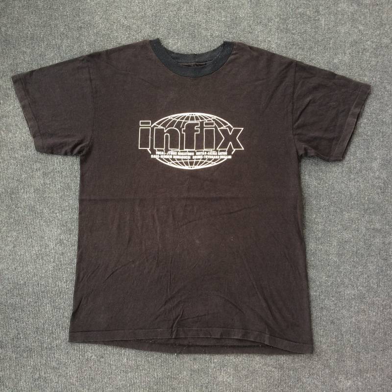 Vintage Infix Japan Band Musical Group Tour 90 Jahre Rare T-Shirt von MySTREET86