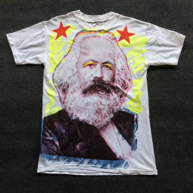 Vintage Karl Marx Crew Neck 80Er Jahre Promo Tour Selten T-Hemd von MySTREET86