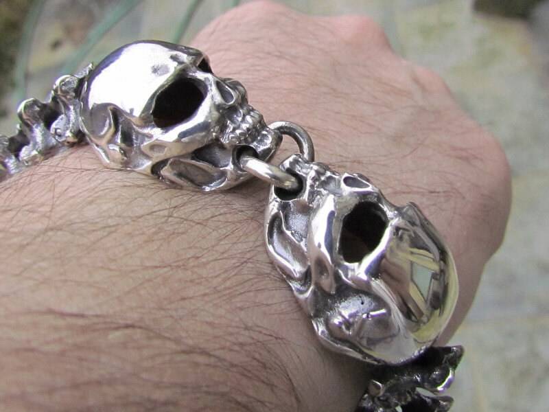 Mysacrum Skull Skelett Armband von MySacrum