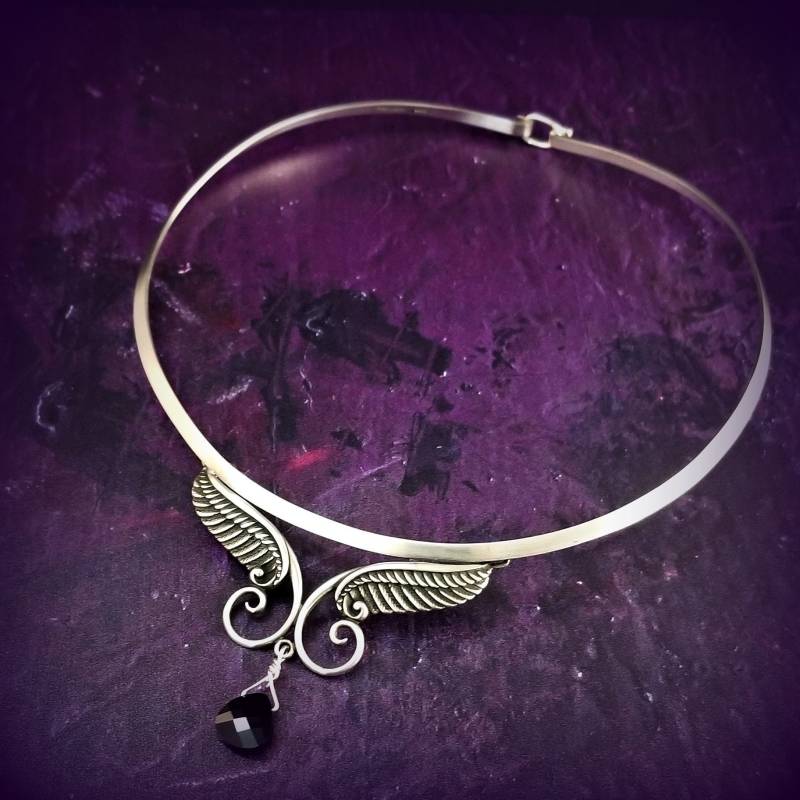 Engel Flügel Kragen, Made To Order von MySecretHeartStudios