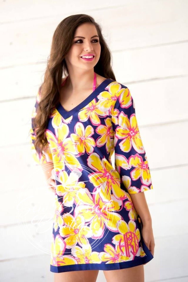 Damen Badeanzug Vertuschung/Personalisierte Monogrammierte Vertuschungen /Ladies Tunika Final Inventory von MySewBlessedBowtique