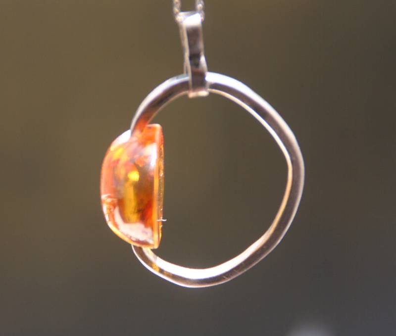 Anhänger Mit Bernstein Anhänger Mit Bernstein von MySilverCreationShop