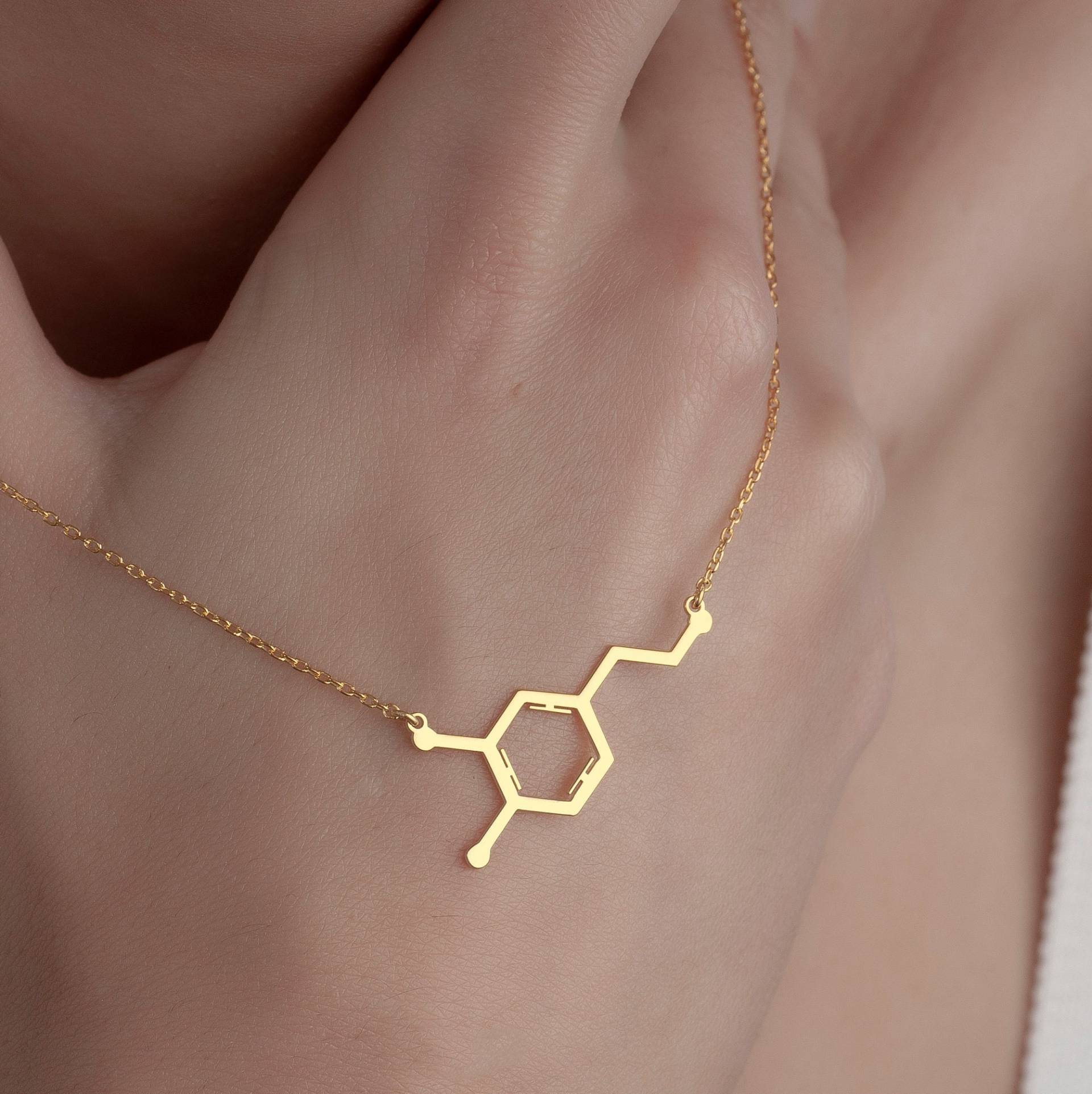 Dopamin Halskette, Sterling Silber Anhänger, Molekulare Schmuck, Motivation Wissenschaft Chemie Symbol Charm Geschenk Dopamin Halskette, Sterling Silber Anhänger, Molekulare Schmuck, Motivation Wissenschaft Chemie Symbol Charm Geschenk von MySilverLine
