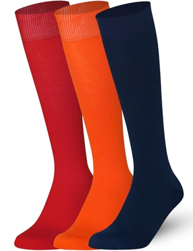 Mysocks 3 Paar Kniestrumpf Einfach Multi Socken 01 von Mysocks