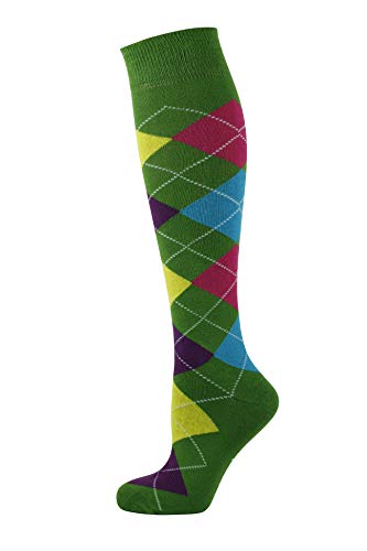 Mysocks Kniestrümpfe hoch Socken 4 Farben Grün von Mysocks