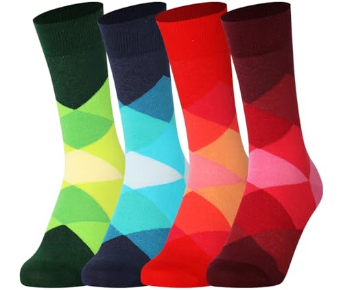 Mysocks Knöchelsocken Diamant Entwurf 3 Paare von Mysocks