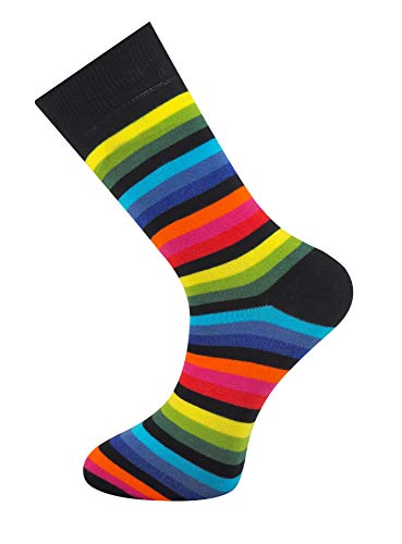 Mysocks Socken Neuer Dunkler Regenbogen 37-41 von Mysocks