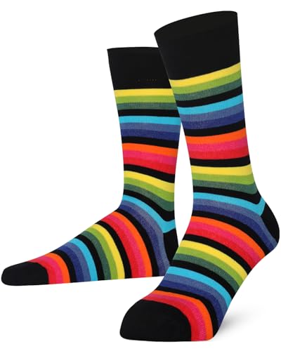 Mysocks Socken Neuer Dunkler Regenbogen 37-41 von Mysocks