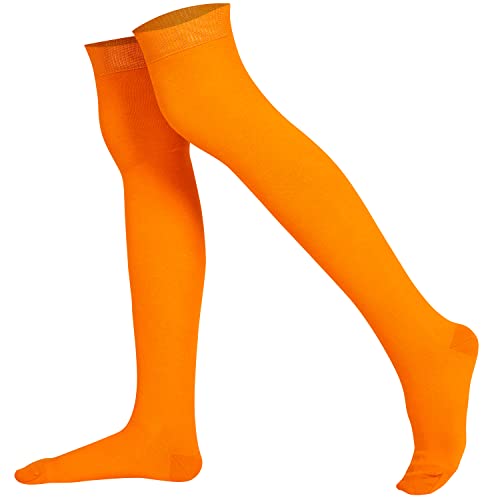 Mysocks Über das Knie Hoch lang Socken Orange von Mysocks