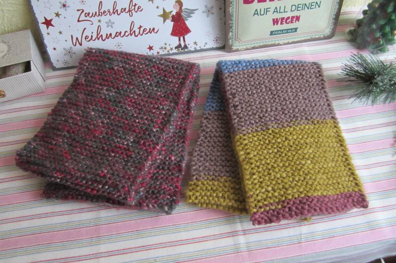 Kinderschal Halswärmer Wollschal Handgestrickt Wolle Winter Geschenk Geburtstag Kita Selbstgemacht Handmade von MyStrickfein