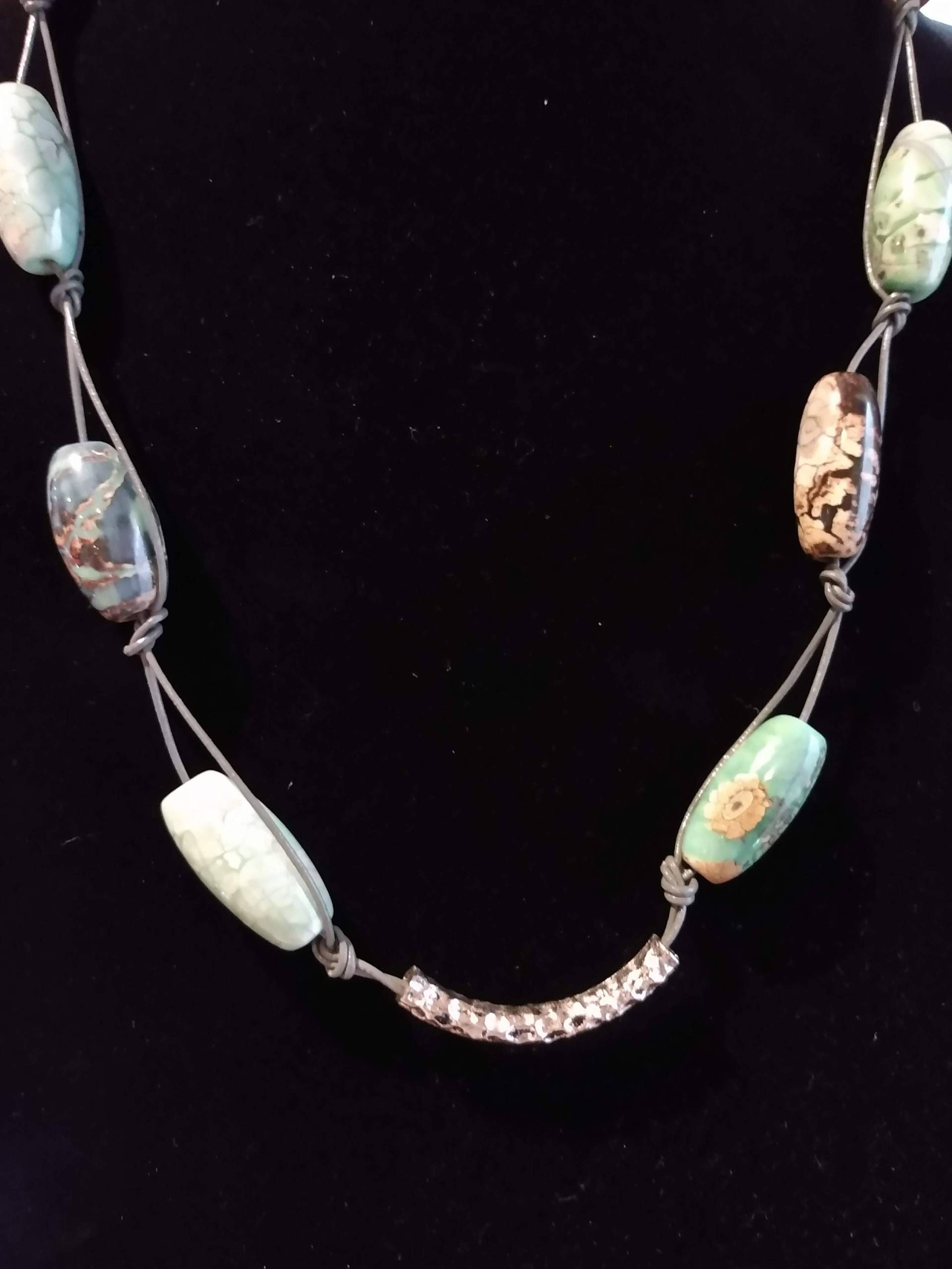 "Handgemachte "Original Aqua Terra" Halskette." "Handgemachte "Original Aqua Terra" Halskette." von MyStylCraft