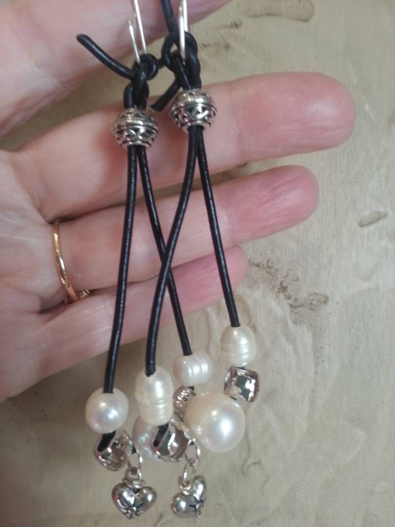 Original Design Leder Und Perle Baumelt von MyStylCraft