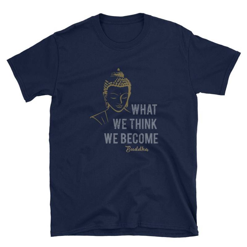 Buddha-Zitat-Gesetz Der Anziehung-T-Shirt Buddha-Zitat-Gesetz Der Anziehung-T-Shirt von MySunLife
