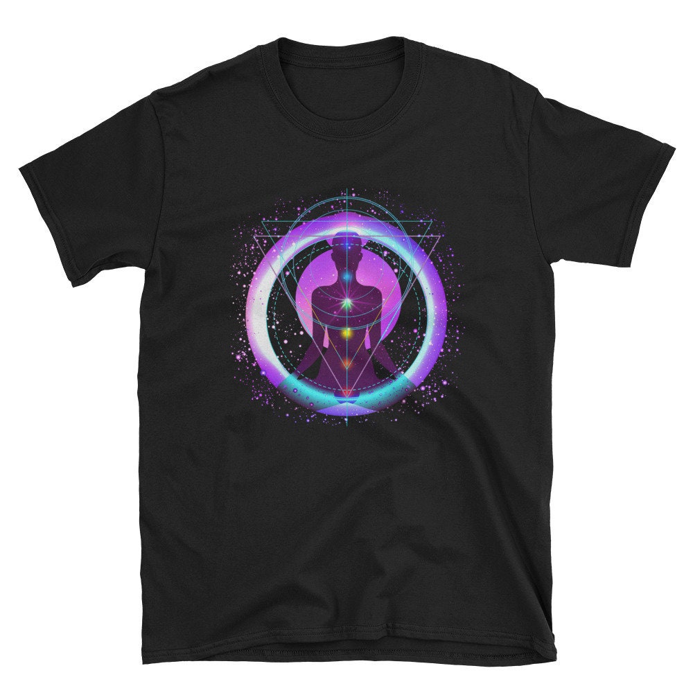 Heilige Geometrie-Yoga-Meditation-T-Shirt-Yoga Heilige Geometrie-Yoga-Meditation-T-Shirt-Yoga von MySunLife