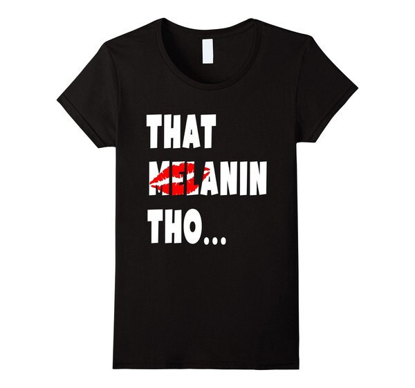 Dieses Melanin Tho ™ T-Shirt Mit Kuss-Grafik von MySweetiesCloset
