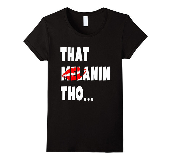 Dieses Melanin Tho ™ T-Shirt Mit Kuss-Grafik von MySweetiesCloset