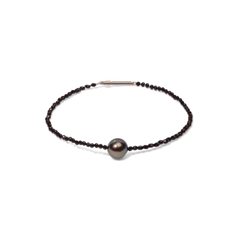 Perlenarmband Mit Tahiti Und Spinell Perlenarmband Mit Tahiti Und Spinell von MyVallee