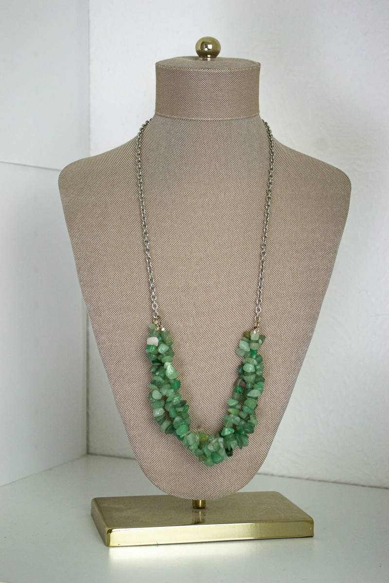 Grüne Aventurin Kette von MyViewpointDesigns