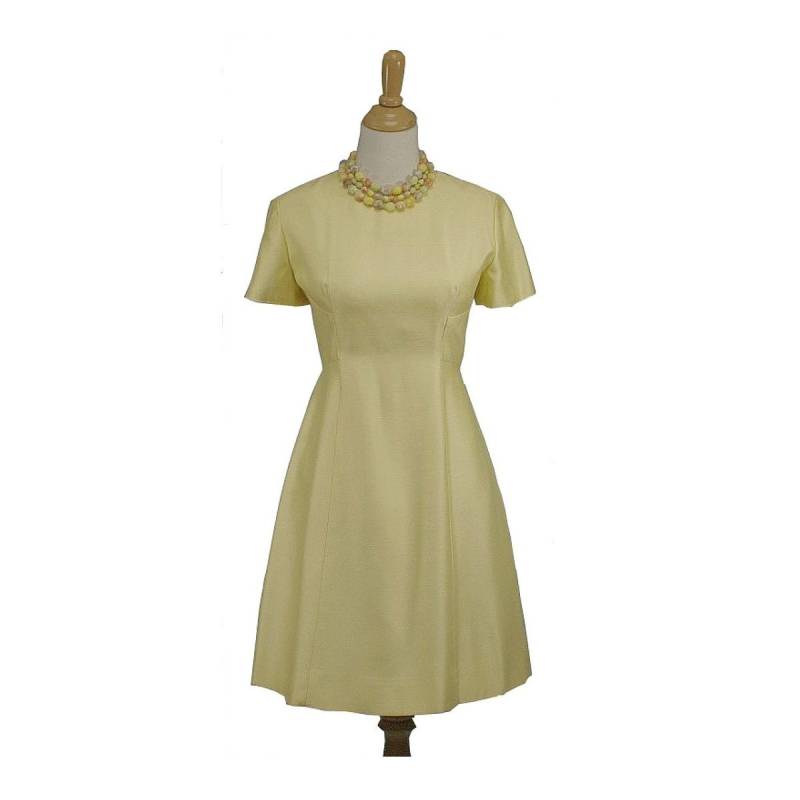 Vintage 1960Er Jahre Emma Domb Silk Fit & Flare Kurzes Kleid, Med, Large 10 12 Vintage 1960Er Jahre Emma Domb Silk Fit & Flare Kurzes Kleid, Med, Large 10 12 von MyVintageCocktail