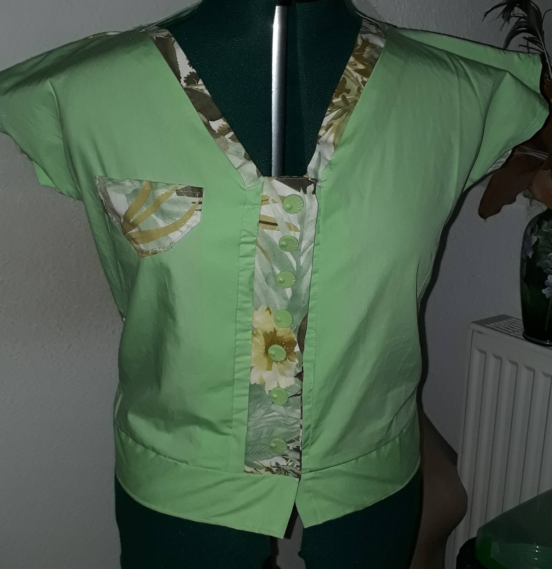 Bluse Hawaii 50Er Jahre Rockabilly Vintage Pin Up Bluse Hawaii 50Er Jahre Rockabilly Vintage Pin Up von MyVintageKreationen