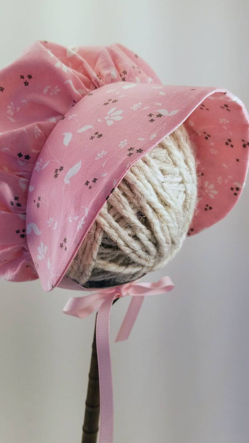 Handgemachte Blumen Sunbonnet - Vintage Stil, 3-6 Monate von MyVioletFemme
