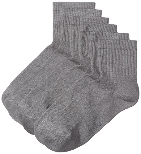 MyWay Herren Kurzsocken, 3er Pack, Gr. 43/46, Grau (grey melange 150) von MyWay