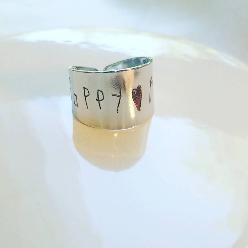 Silber Ring Mit Gravur, Gravur Oder von MyWhys