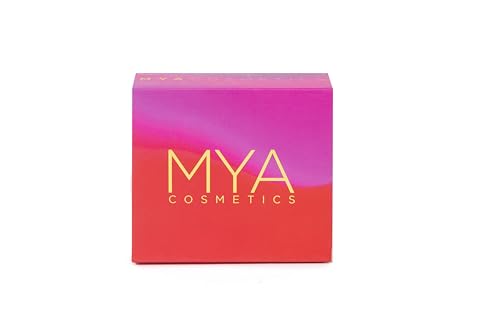 MYA Cosmetics MYA Make-up-Set, 33 Stück, komplettes Set für Augen, Lippen und Gesicht, tragbarer und eleganter Make-up-Koffer, 22 Lidschatten, inklusive Pinsel von Mya Cosmetics