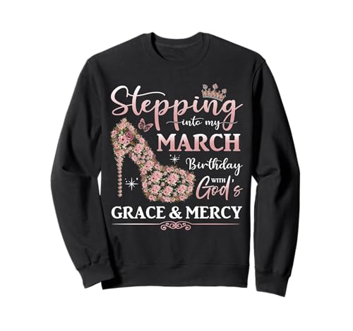 Ich trete ein in meine März-Geburtstagsparty für Frauen und Mädchen Sweatshirt Ich trete ein in meine März-Geburtstagsparty für Frauen und Mädchen Sweatshirt von Myassil