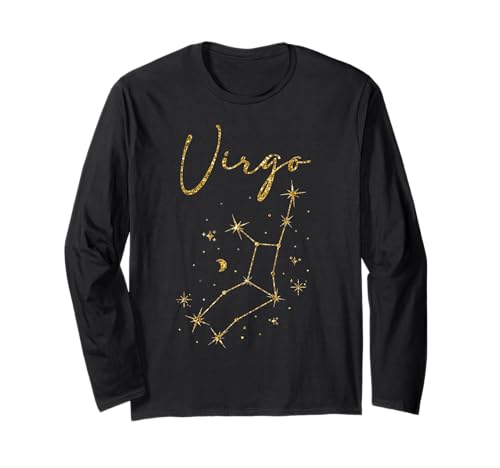 Jungfrau Sternzeichen September August Geburtstag Männer Frauen Jungfrau Langarmshirt Jungfrau Sternzeichen September August Geburtstag Männer Frauen Jungfrau Langarmshirt von Myassil