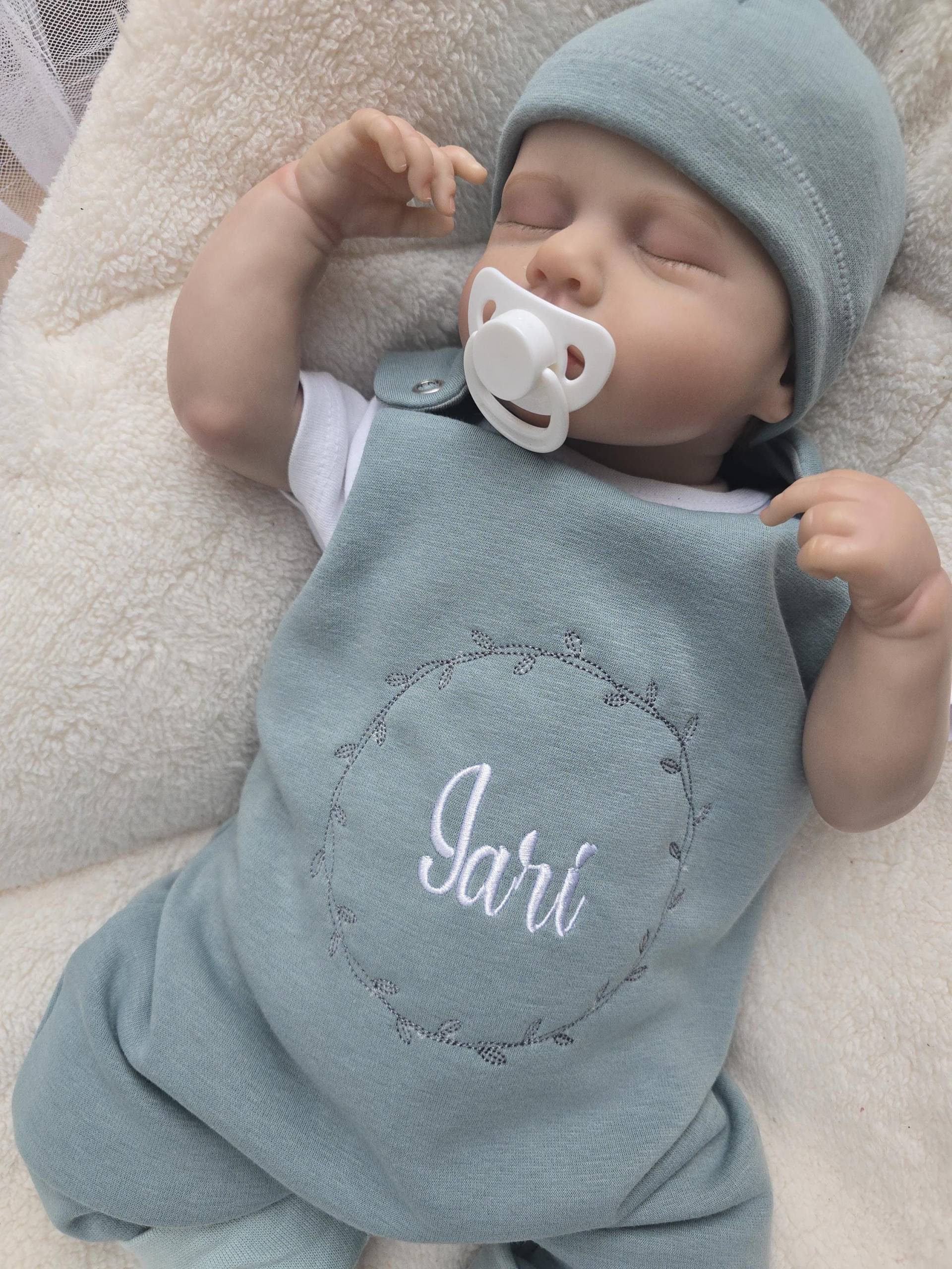 Personalisierter Strampler/Strampler Mit Namen/Romper/Strampler Aus Sweat/Frühchen/Babystrampler/Geschenk Geburt/Geschenkidee von MyawiKids