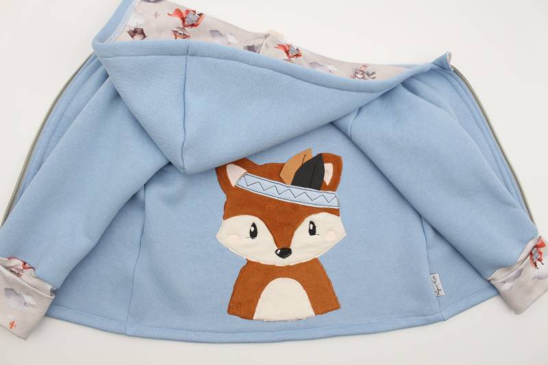 Übergangsjacke Mit Applikation/ Sweatjacke/ Babyjacke/ Kinderjacke/Übergangsjacke Baby/ Jacke Kinder/Jacke Stickerei/Sweatjacke Kinder von MyawiKids