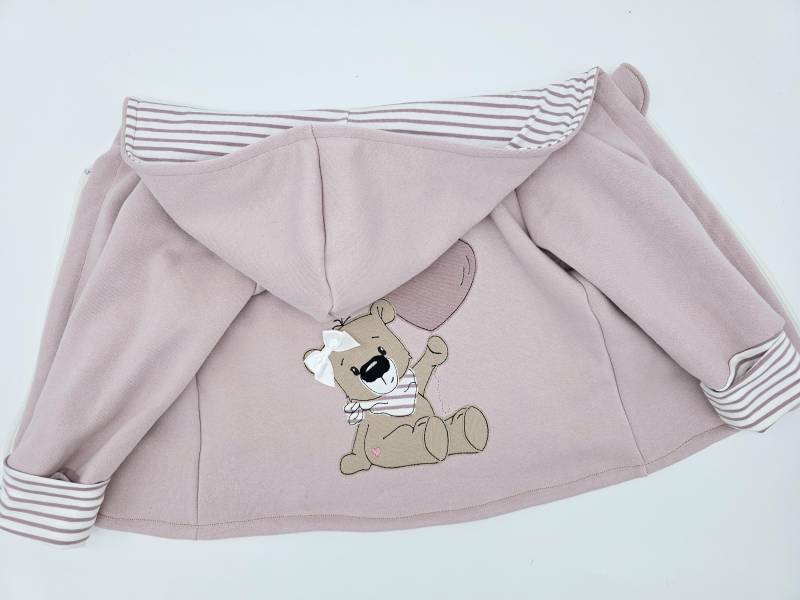 Kinder Jacke Mädchen/ Sweatjacke/Babyjacke Mit Reißverschluss/Kinderjacke/Übergangsjacke Baby/ Kinder/Sweatjacke von MyawiKids