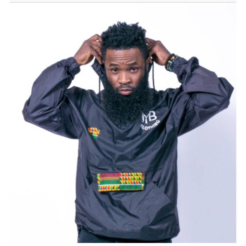 Myb Schwarz Windbreaker von MybClothing
