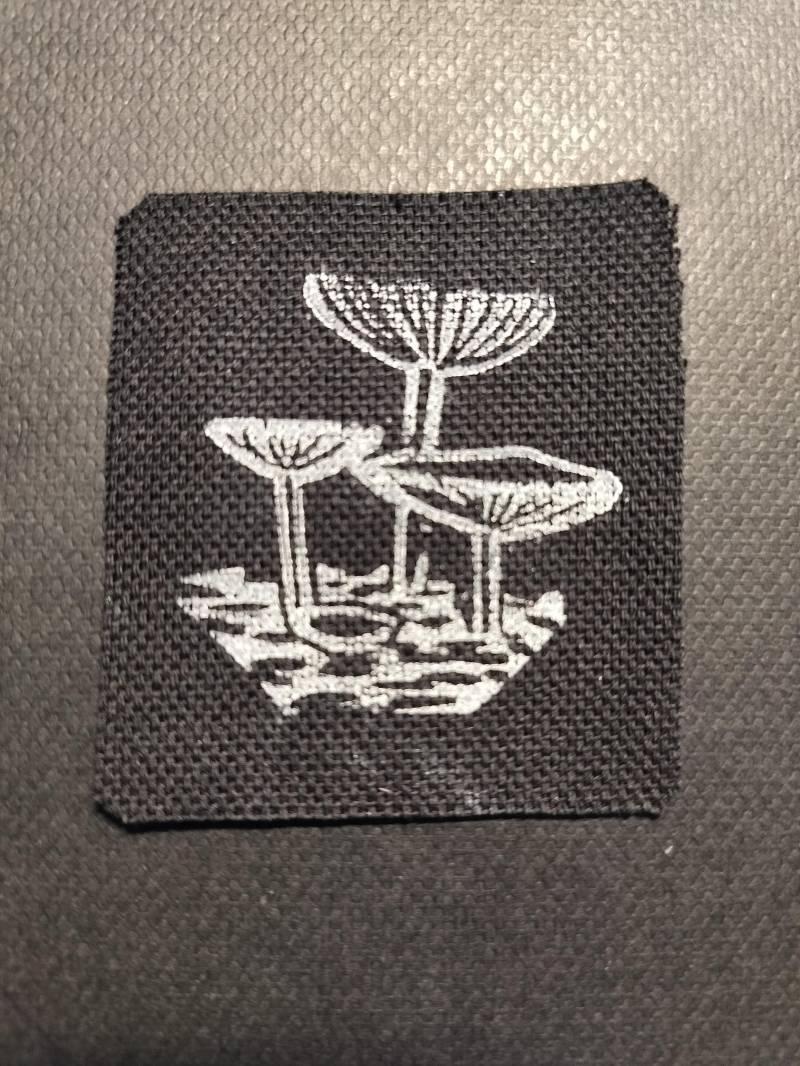 Flachkopfpilz Aufnäher von Myceliousmerchant