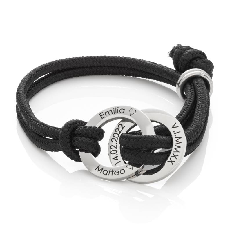 Personalisiertes Partnerarmband Mit Gravur von Myclusiv
