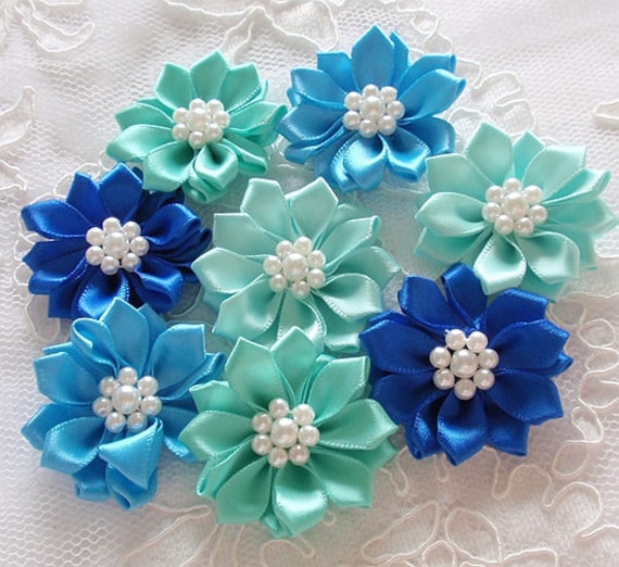 8 Handgemachte Blumen Mit Perlen | 1, 5 Bis 1-3/4 Zoll My - 389-02 Versandfertig 8 Handgemachte Blumen Mit Perlen | 1, 5 Bis 1-3/4 Zoll My - 389-02 Versandfertig von Mydesign63