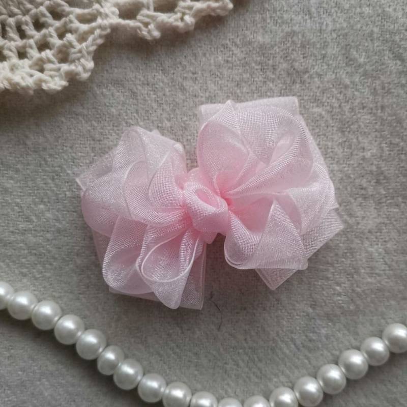 Handgemachte Organza Schleife in Puderrosa Habe Über 150 Farben Zur Auswahl | 5x2.5 Inch My-996-10 Versandfertig Handgemachte Organza Schleife in Puderrosa Habe Über 150 Farben Zur Auswahl | 5x2.5 Inch My-996-10 Versandfertig von Mydesign63