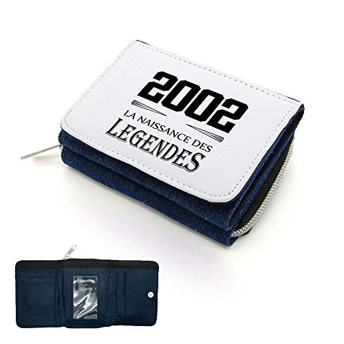 Mygoodprice Brieftasche mit Klappdeckel zum Geburtstag 2002 Legenden, Jean, one size Mygoodprice Brieftasche mit Klappdeckel zum Geburtstag 2002 Legenden, Jean, one size von Mygoodprice